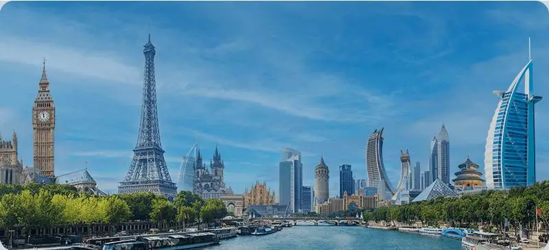 World landmarks — global travel destinations