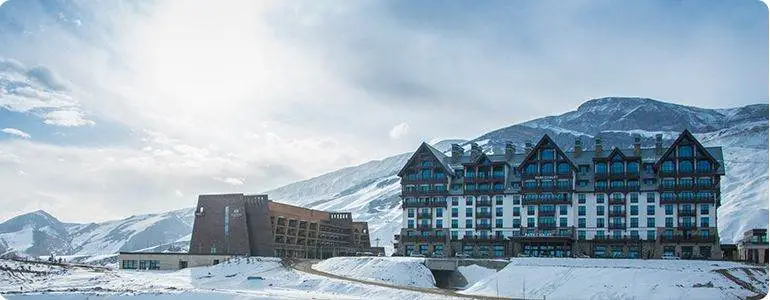 Mountain ski resort in Azerbaijan